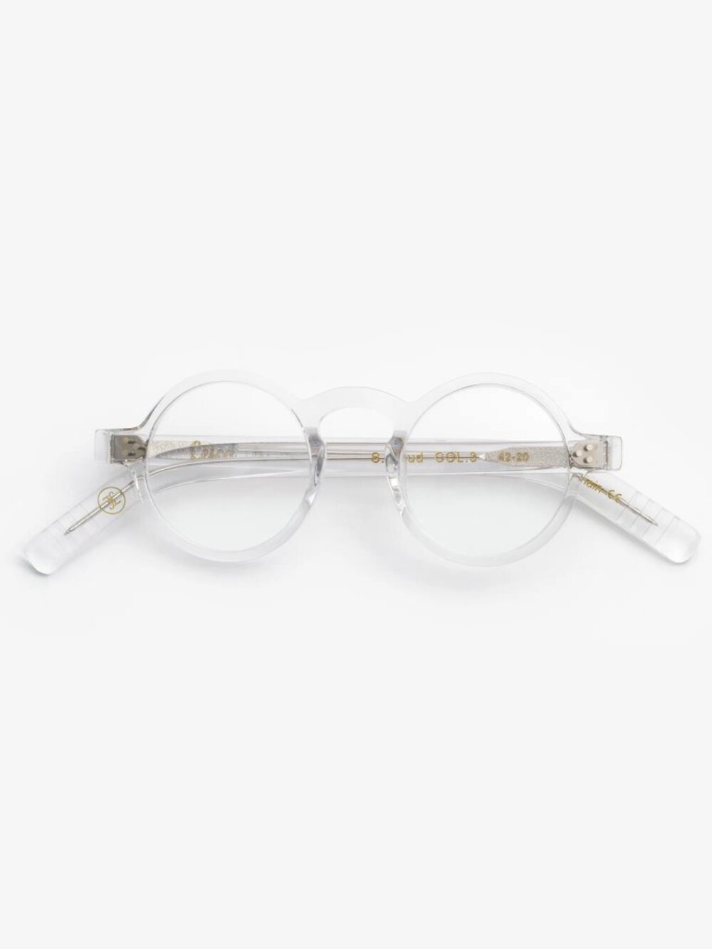 Lesca Lunetier Sigmund Freud Glasses Optical in Crystal